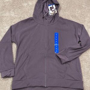 Mondetta Plum Full-Zip Hoodie NWT